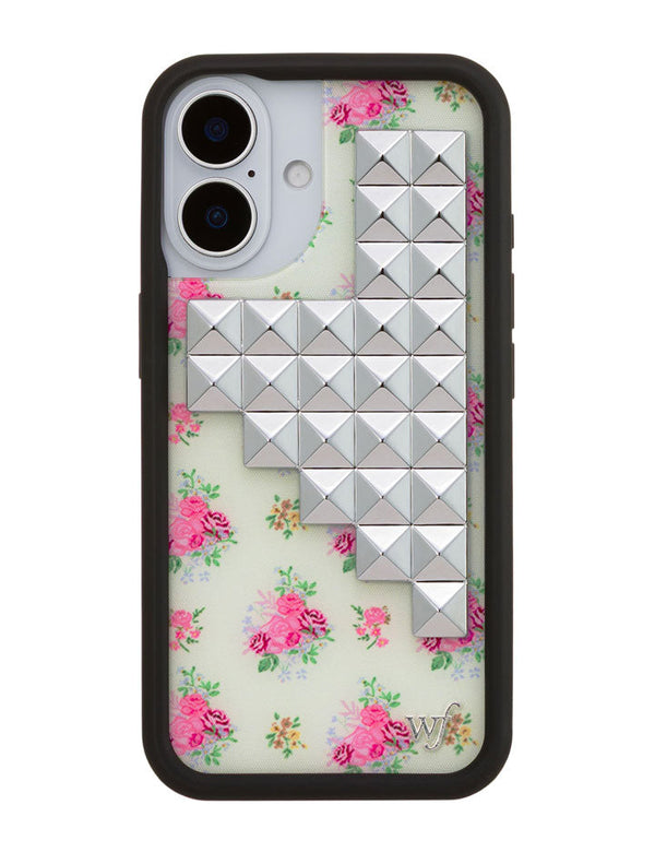 Wildflower iPhone case 16 Vintage Floral Stud Cute