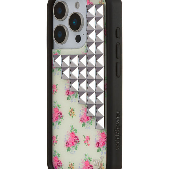 Wildflower iPhone case 16 Pro Vintage Floral Stud Cute