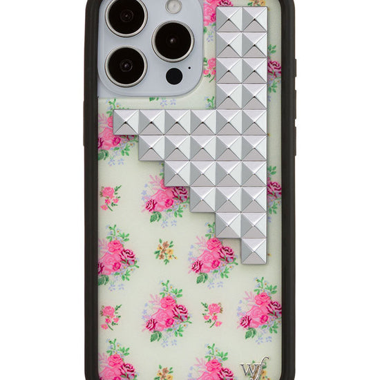 Wildflower iPhone case 16 Pro Max Vintage Floral Stud Cute