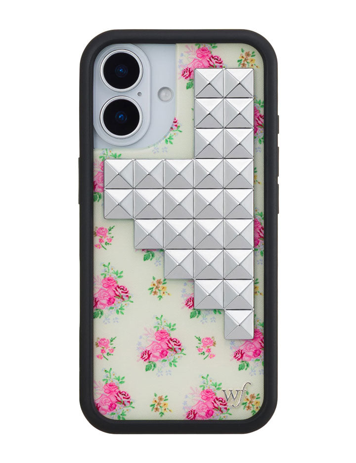 iPhoneアクセサリー wild flower Vintage Floral Stud Case Vintage Floral Stud iPhone 17 Pro Max Case – Wildflower Cases