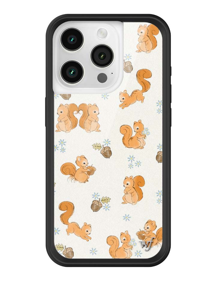 Wildflower iPhone case 15 Pro Squirrel Friend Animals Cute