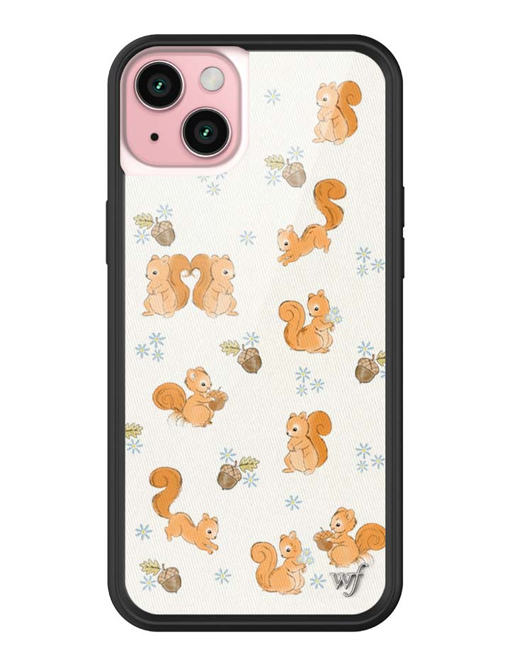 Wildflower iPhone case 15 Plus Squirrel Friend Animals Cute