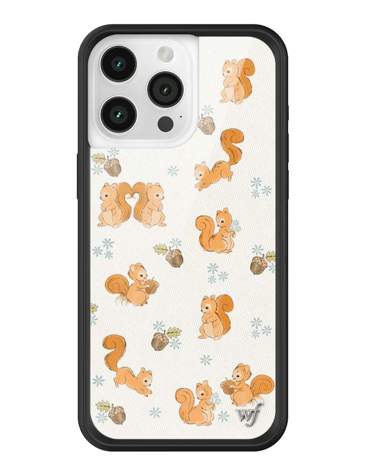 Wildflower iPhone case 15 Pro Max Squirrel Friend Animals Cute