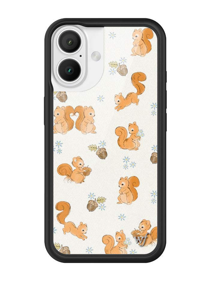 Wildflower iPhone case 16 Squirrel Friend Animals Cute