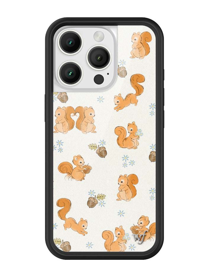 Wildflower iPhone case 16 Pro Squirrel Friend Animals Cute
