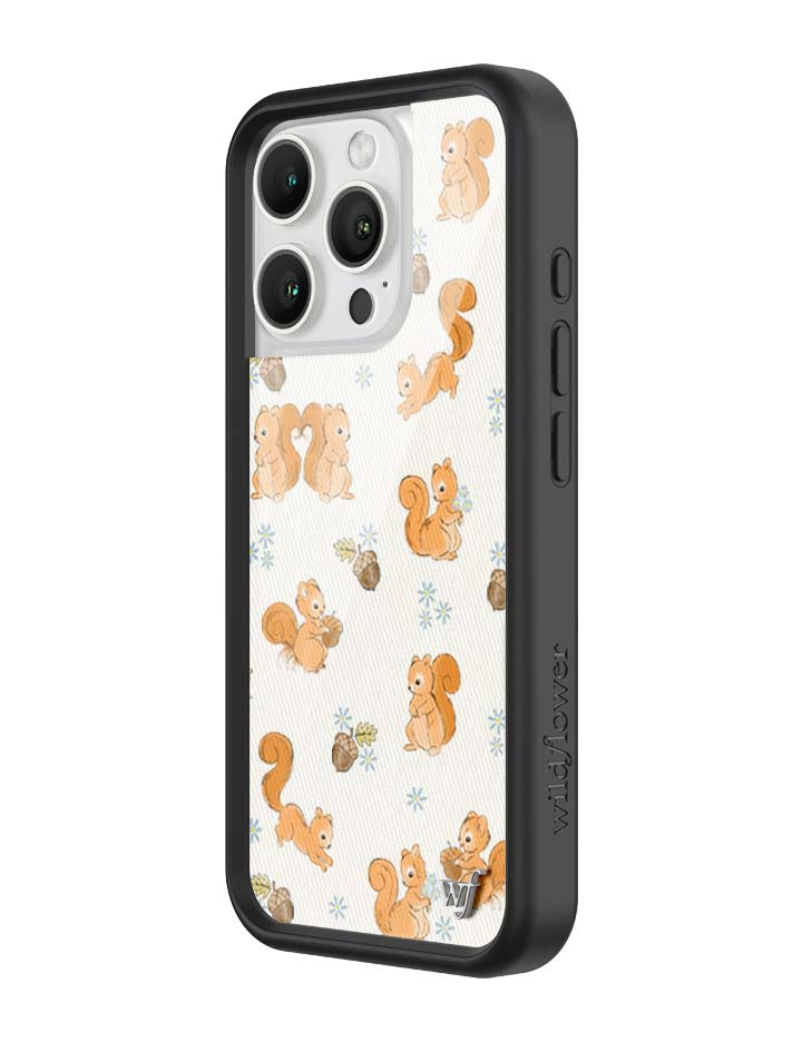 Wildflower iPhone case 16 Pro Squirrel Friend Animals Cute