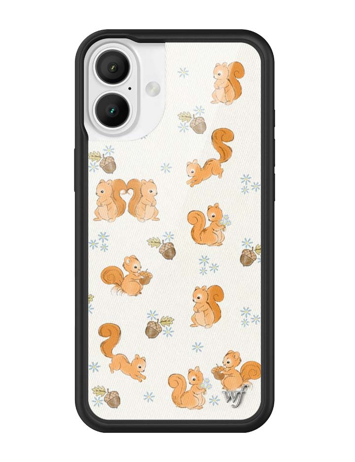 Wildflower iPhone case 16 Plus Squirrel Friend Animals Cute