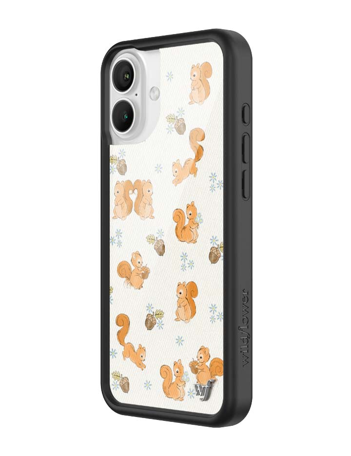 Wildflower iPhone case 16 Plus Squirrel Friend Animals Cute