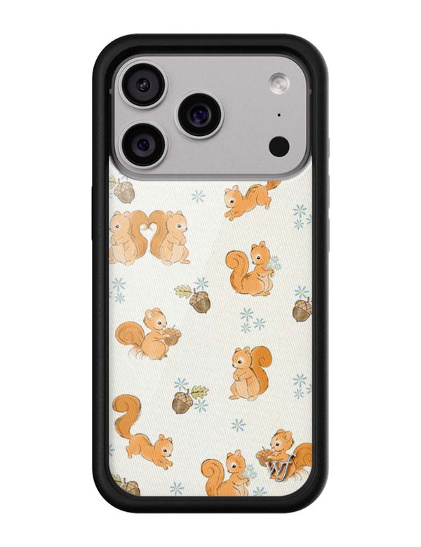 Wildflower iPhone case 17 Pro Squirrel Friend Animals Cute