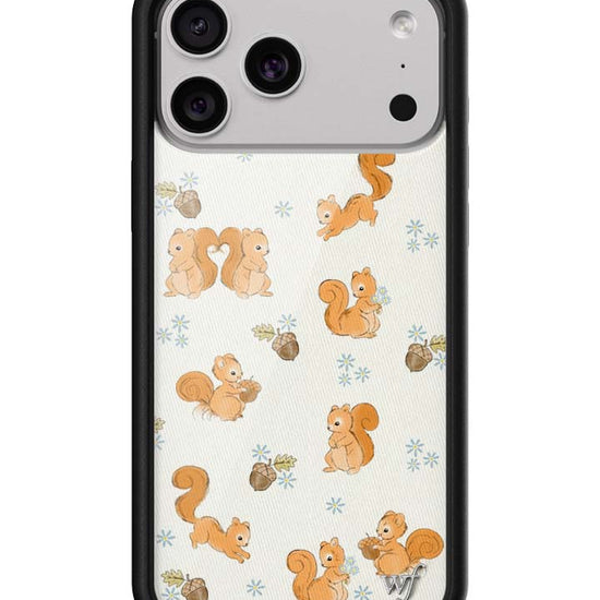 Wildflower iPhone case 17 Pro Max Squirrel Friend Animals Cute