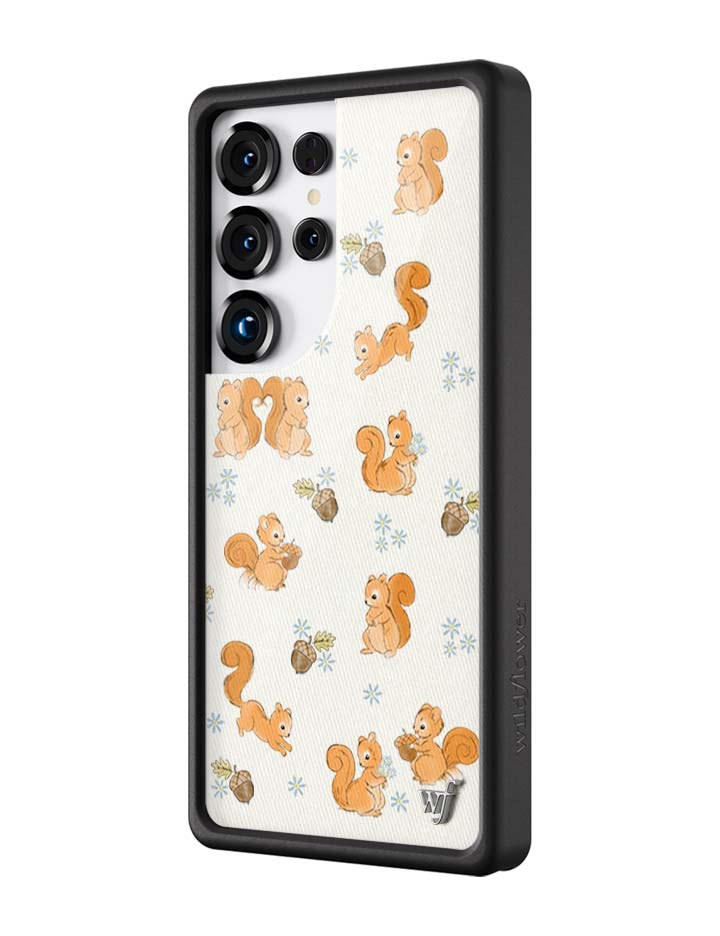 Wildflower Galaxy S25 case Ultra Squirrel Friend Animals Cute