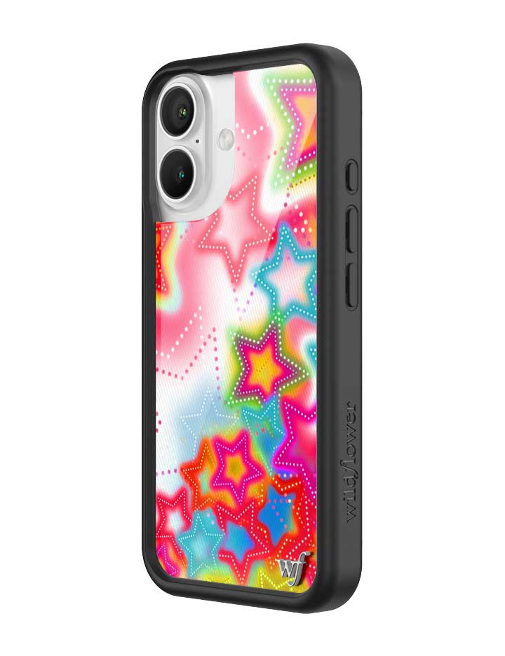 Wildflower iPhone case 16 Stardust Stars Pink Cute