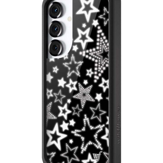 Wildflower Galaxy S25 case Star Girl Black Cute