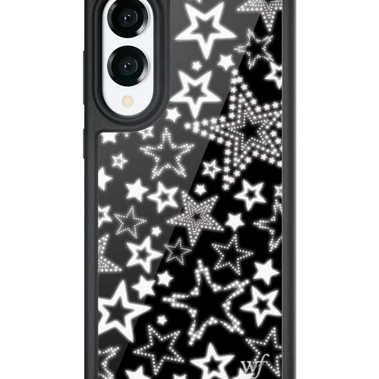 Wildflower Galaxy S25 case Edge Star Girl Black Cute