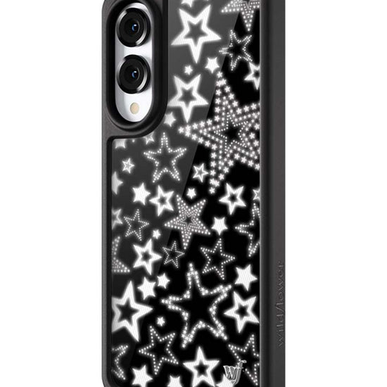 Wildflower Galaxy S25 case Edge Star Girl Black Cute