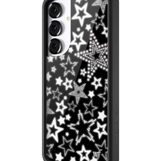 Wildflower Galaxy S25 case Plus Star Girl Black Cute