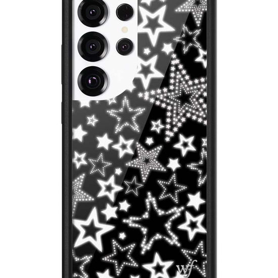 Wildflower Galaxy S25 case Ultra Star Girl Black Cute