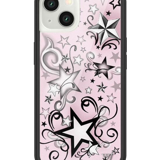 wildflower star tattoo iphone 13 case