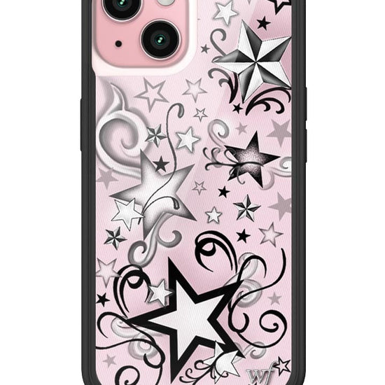 wildflower star tattoo iphone 15 case