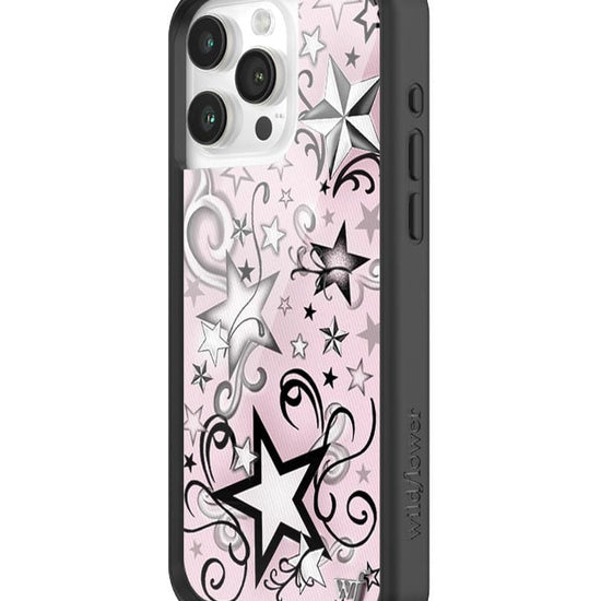 Wildflower Star Tattoo iPhone 15 Pro Max Case