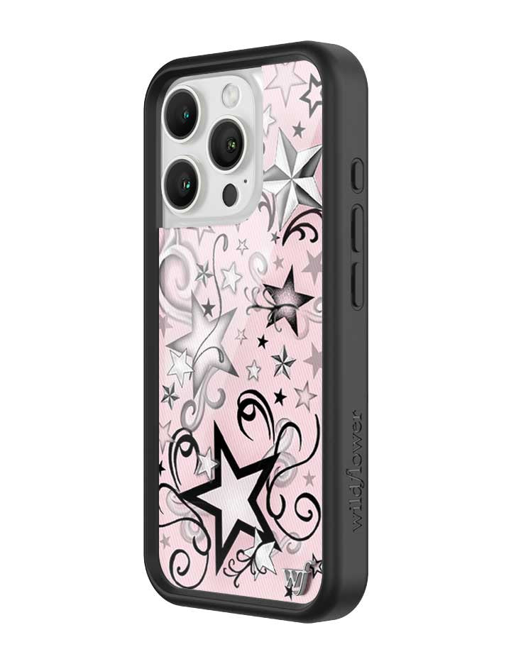 Wildflower Star Tattoo iPhone 16 Pro Case