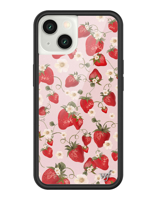 wildflower strawberry fields iphone 13 case