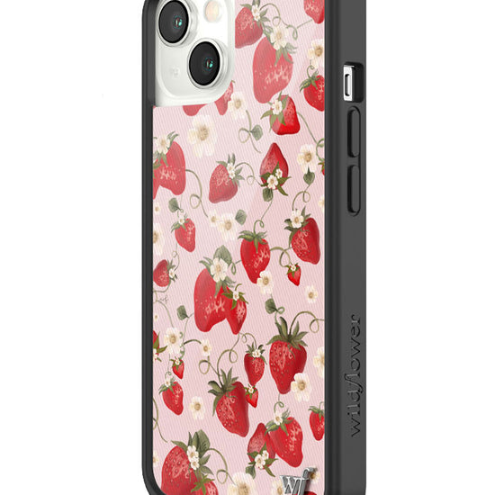 wildflower strawberry fields iphone 13 case