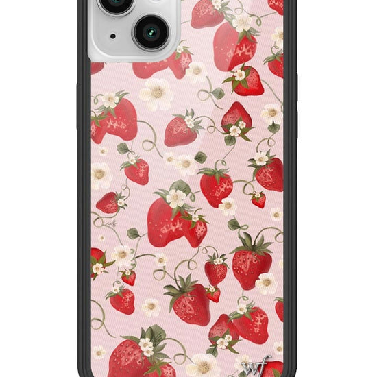 wildflower strawberry fields iphone 14plus case