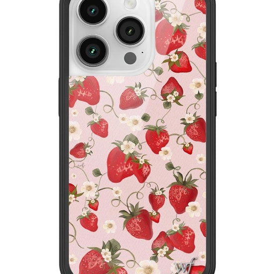 Wildflower Strawberry Fields iPhone 14 Pro Case