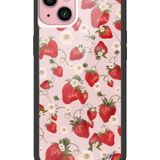 Wildflower Strawberry Fields iPhone 15 Plus Case