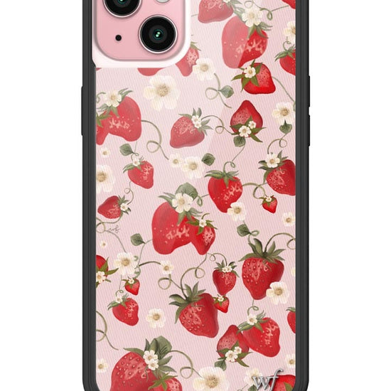 wildflower strawberry fields iphone 15plus case