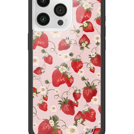 wildflower strawberry fields iphone 15promax case