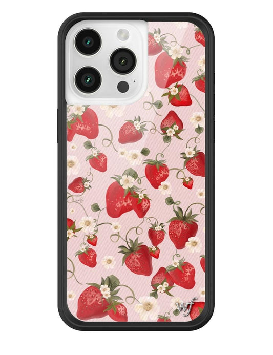 wildflower strawberry fields iphone 15promax case