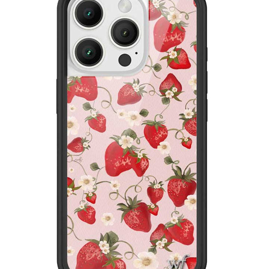 Wildflower Strawberry Fields iPhone 16 Pro Case