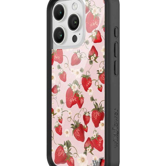 Wildflower Strawberry Fields iPhone 16 Pro Case