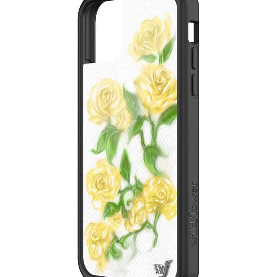 Wildflower iPhone case 11 Yellow Roses Flowers Yellow Cute