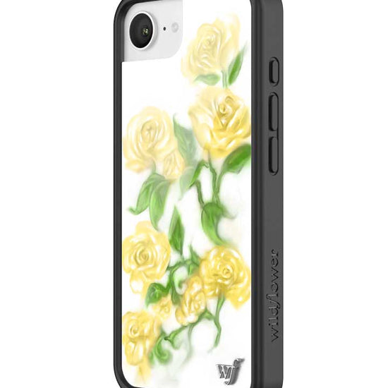 Wildflower iPhone case 17e Yellow Roses Flowers Yellow Cute