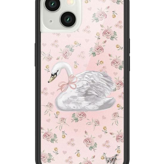 wildflower sweet swan iphone 13 case