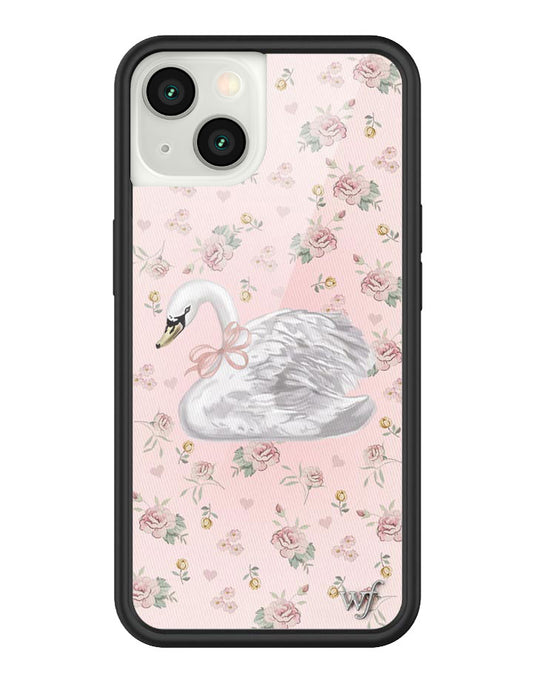 wildflower sweet swan iphone 13 case