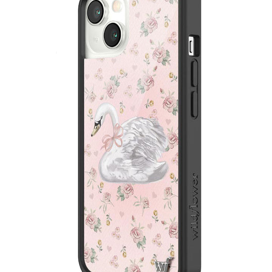 wildflower sweet swan iphone 13 case