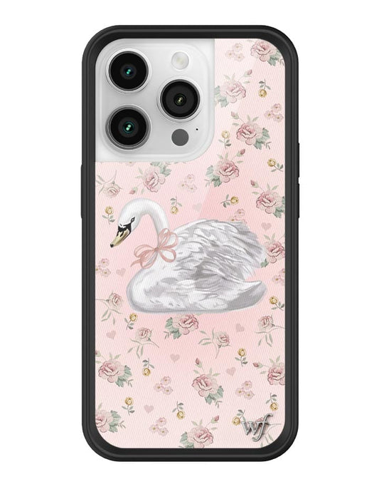 wildflower sweet swan iphone 14pro case