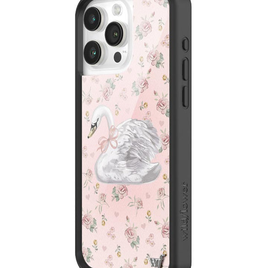 Wildflower Sweet Swan iPhone 15 Pro Max Case
