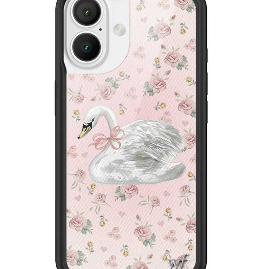 Wildflower Sweet Swan iPhone 16 Case