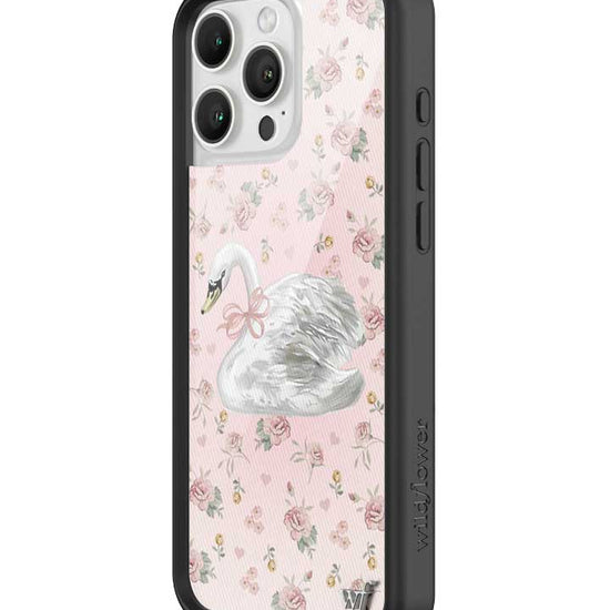Wildflower Sweet Swan iPhone 16 Pro Max Case