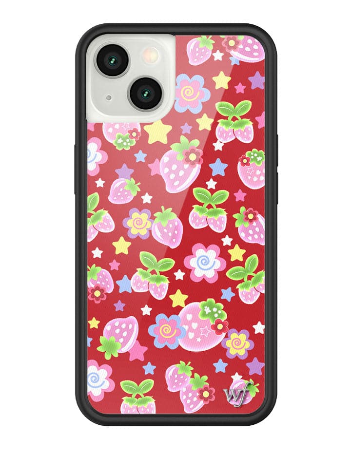 ★追跡&関税込【WILDFLOWER】iPhone Wristlet/Strawberry SWBR2013-Star-Berries-iPhone-