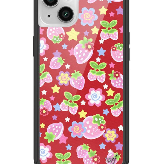 wildflower star berries iphone 14plus case