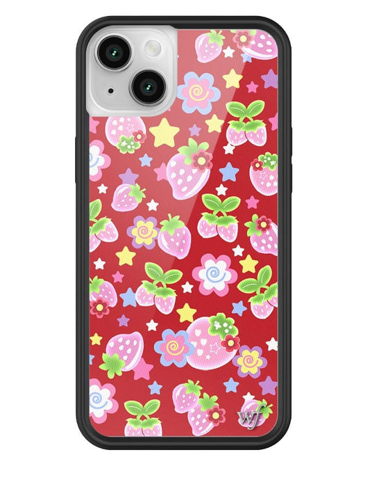 wildflower star berries iphone 14plus case