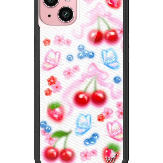 Wildflower Sweet Cherries iPhone 15 Plus Case