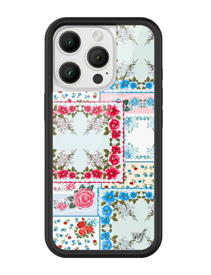 Wildflower Sweetheart Patchwork iPhone case iPhone 13 Pro Max