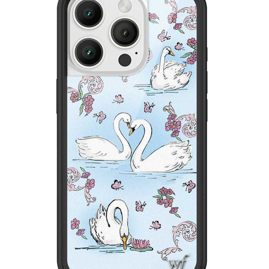 Wildflower Swan Lake iPhone 16 Pro Case